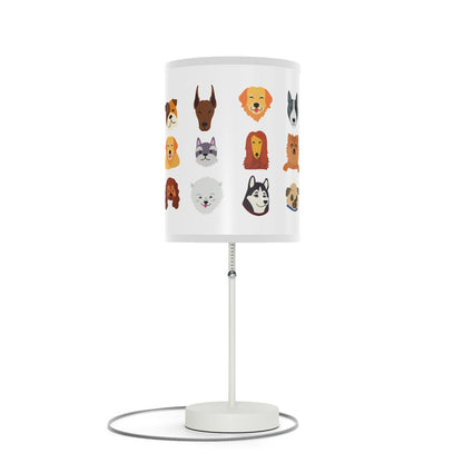 Animal dog lovers kids Lamp on a Stand