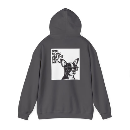 Dog Mom unisex Heavy Blend™ Hooded Sweatshirt