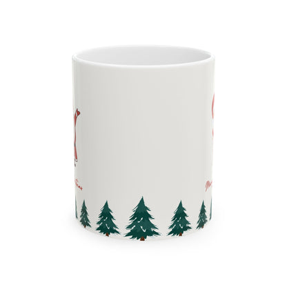 Trees cute Christmacy Ceramic Mug