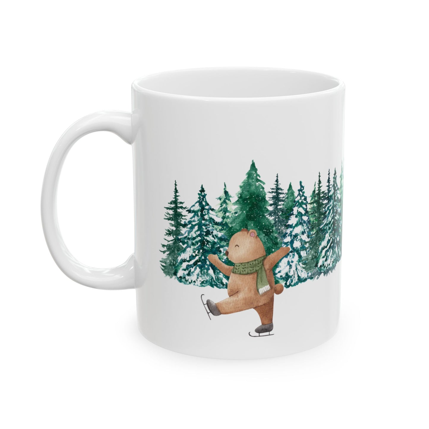 Bear Ceramic Mug, (11oz, 15oz)