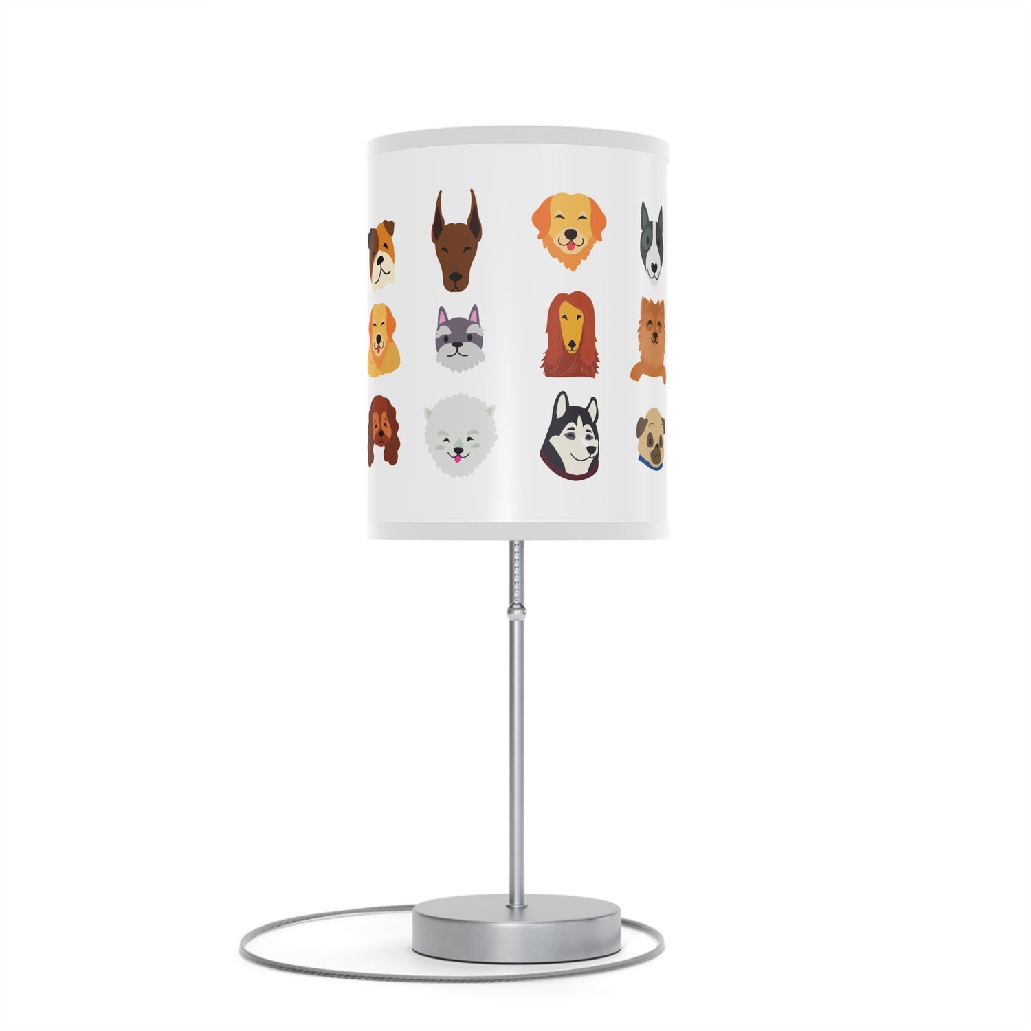 Animal dog lovers kids Lamp on a Stand