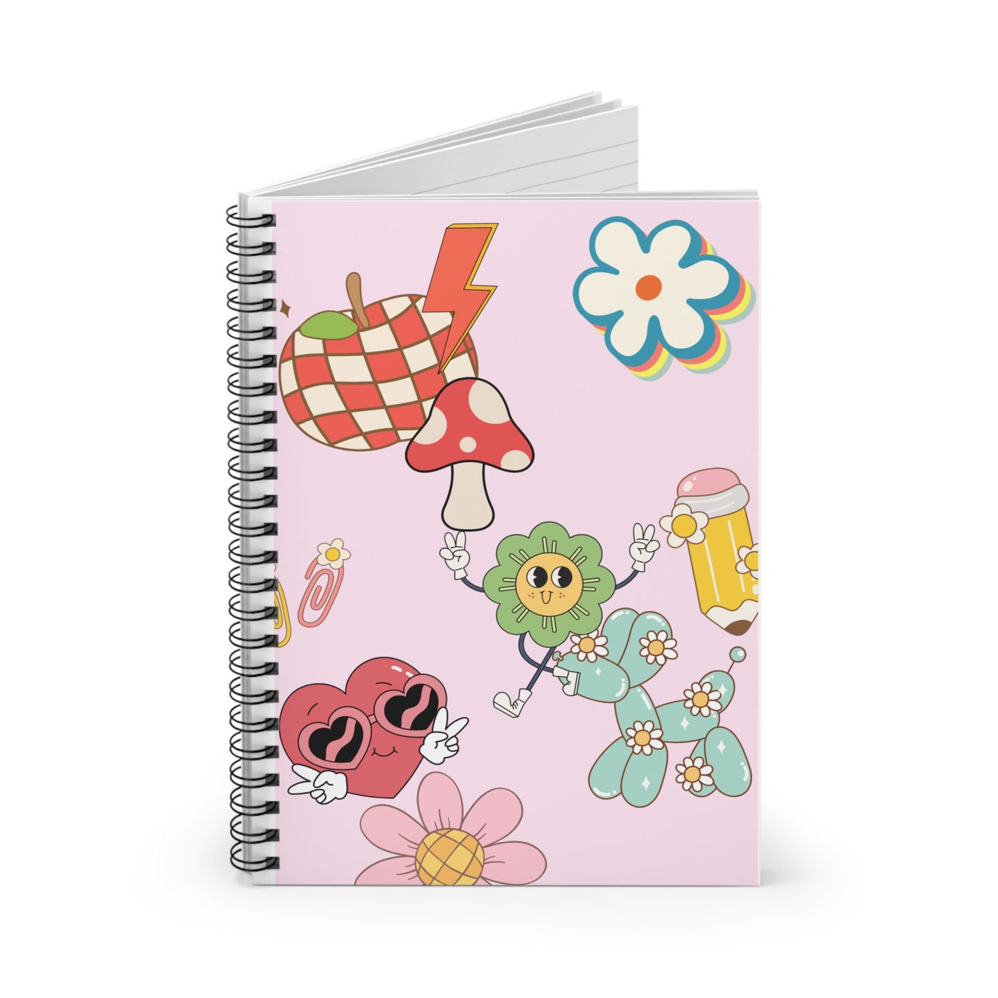 cute journal Spiral Notebook