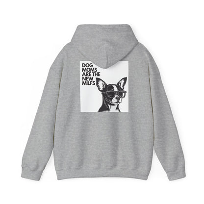 Dog Mom unisex Heavy Blend™ Hooded Sweatshirt