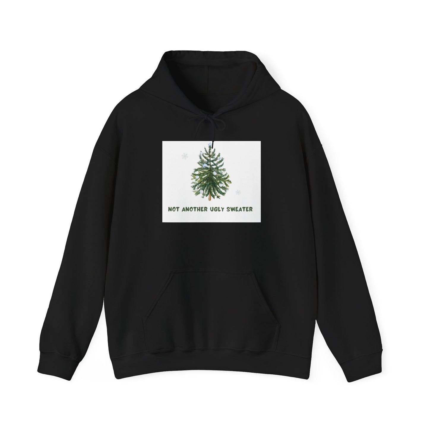 Christmas Tree unisex Heavy Blend™ Hooded Sweatshirt black
