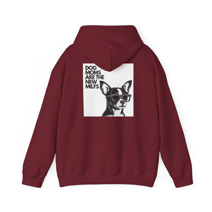 Dog Mom unisex Heavy Blend™ Hooded Sweatshirt